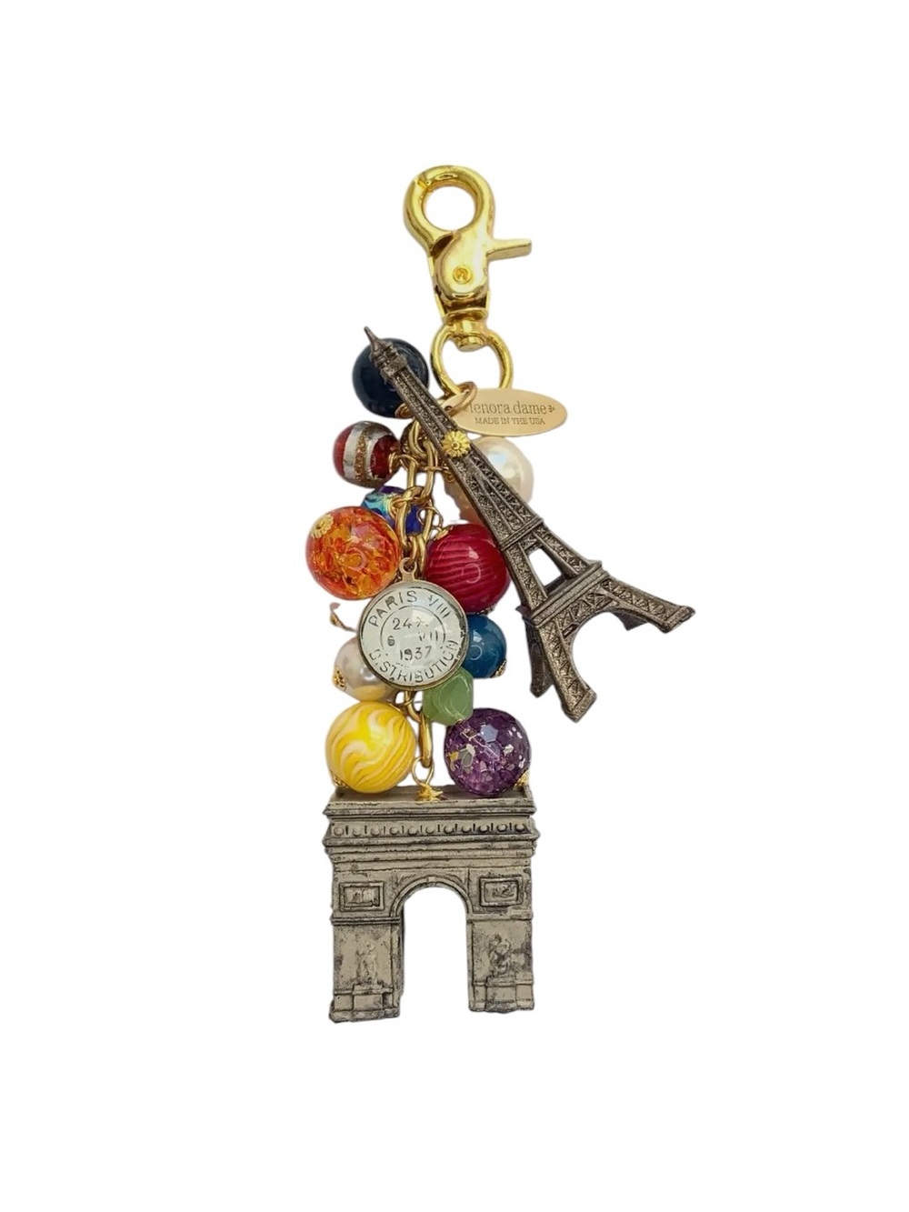 Lenora Dame Icons of Paris Bag Charm